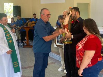 Festa em Louvor a São Sebastião em Campo do Bugre Marcou Encerramento do Ciclo do Padre Edinaldo Mendes